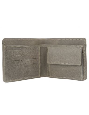 Skórzany mały portfel męski Brenon -...