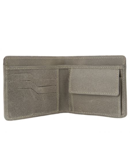 Skórzany mały portfel męski...