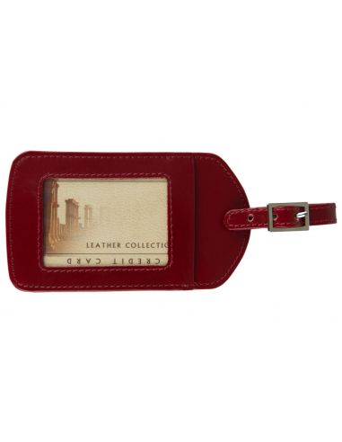 Skórzana zawieszka do bagażu - Stefania