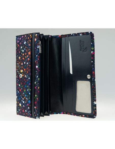 Skórzany duży portfel...