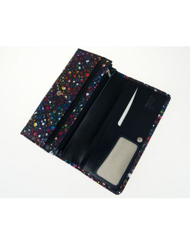 Skórzany duży portfel damski Carley -...