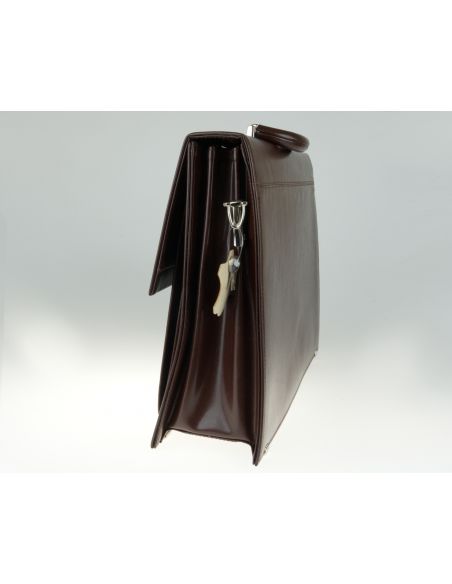 Skórzana aktówka Beverly -...