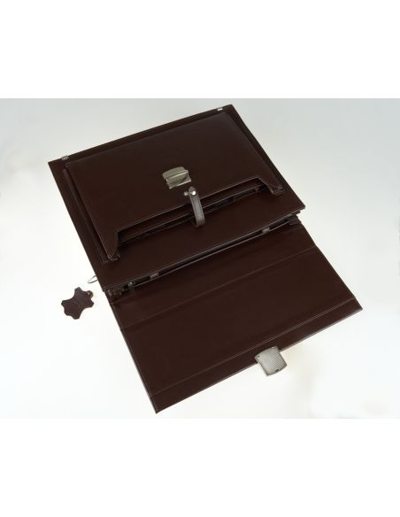 Skórzana aktówka Beverly -...