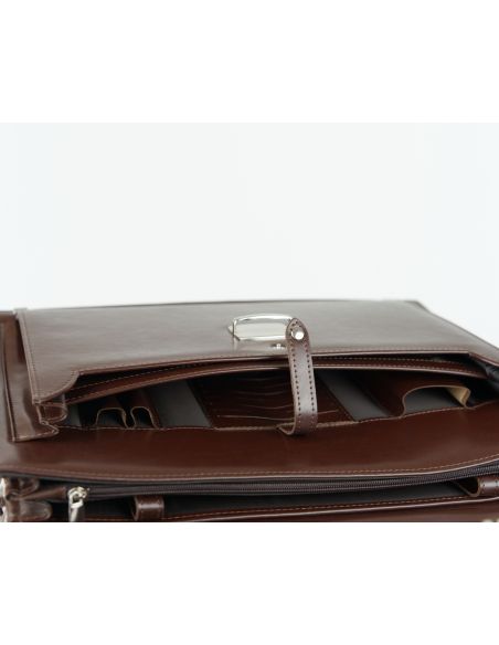 Skórzana aktówka Beverly -...