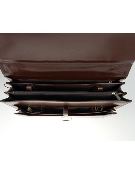 Skórzana aktówka Beverly -...