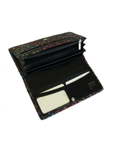 Skórzany duży portfel damski Camilla...