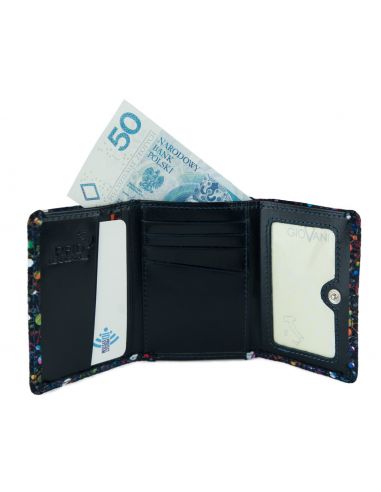 Skórzany mały portfel damski Barb -...