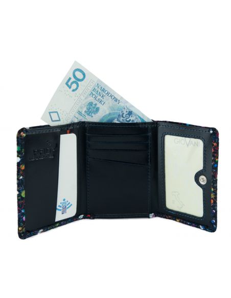 Skórzany mały portfel...