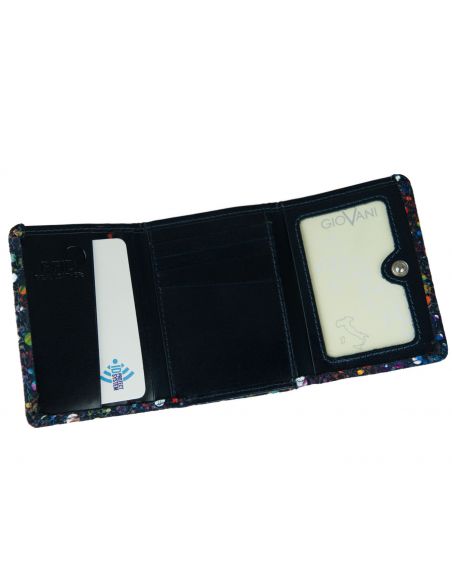 Skórzany mały portfel...