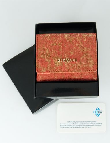 Skórzany mały portfel damski Bianna -...