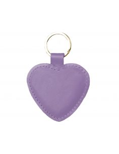 Skórzany brelok serce...