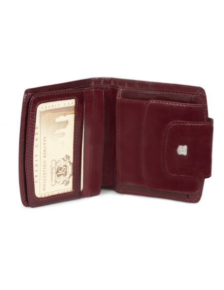 Skórzany portfel damski...