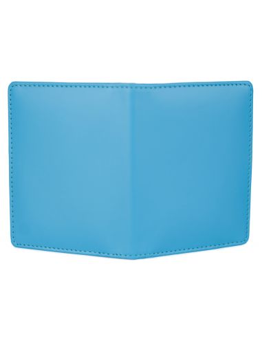 Skórzany wizytownik z okienkami ID -...