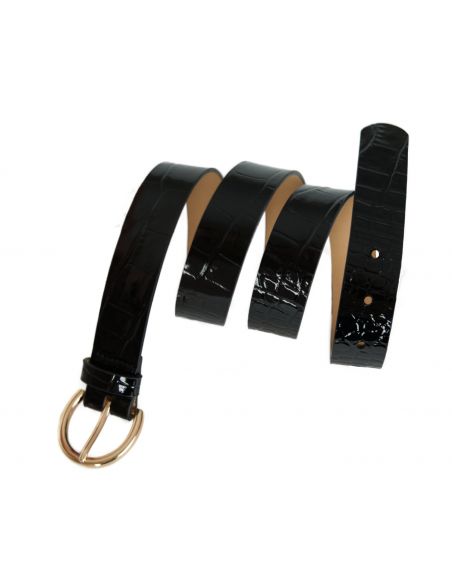 Pasek damski lakierowany...