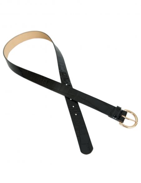 Pasek damski lakierowany...