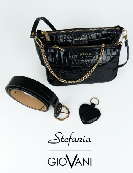 Skórzany brelok serce (wzór...