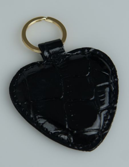 Skórzany brelok serce (wzór...