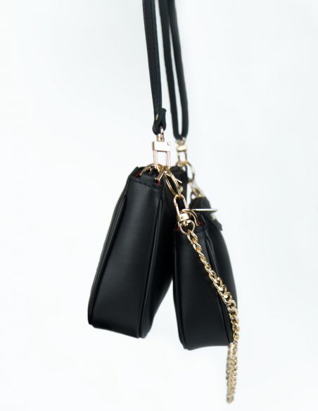 Skórzana torebka 2w1 marki...