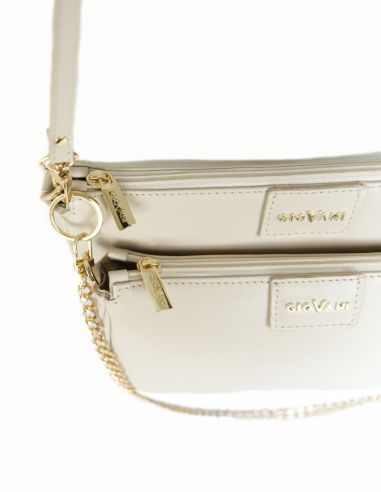 Skórzana torebka 2w1 marki GioVani...