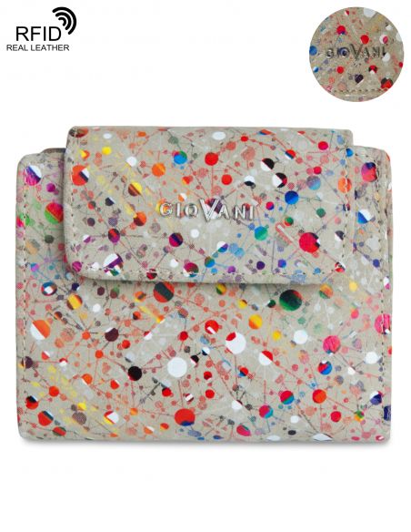 Skórzany portfel damski...