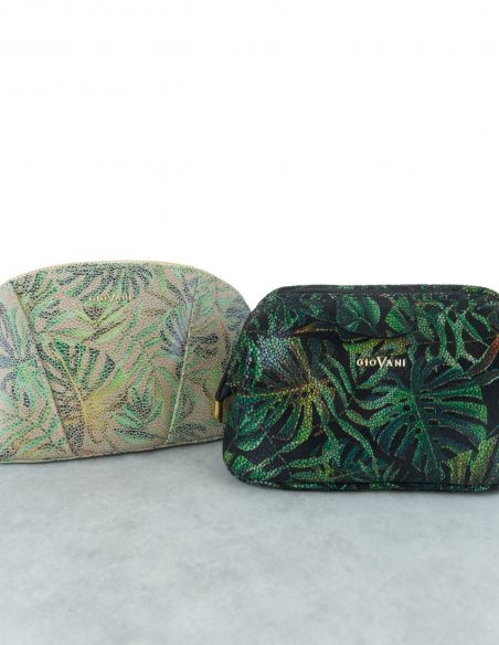 Skórzana kosmetyczka damska...