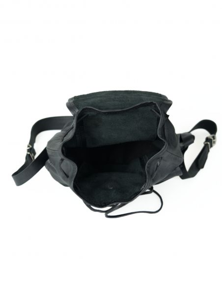 Skórzany plecak damski -...