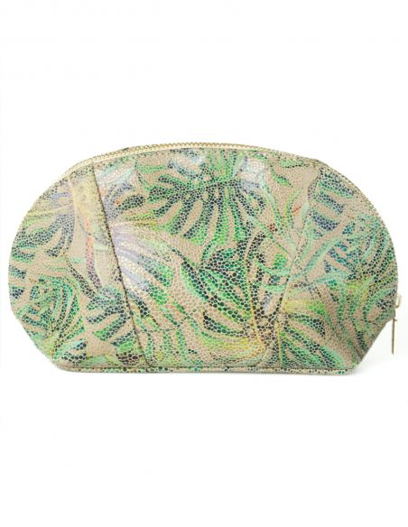 Skórzana kosmetyczka damska...