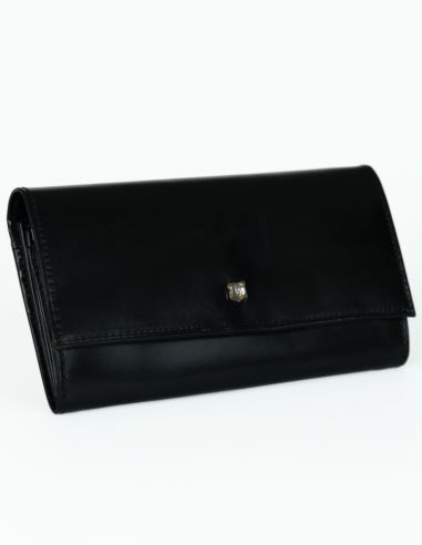 Skórzany duży portfel damski Artha -...