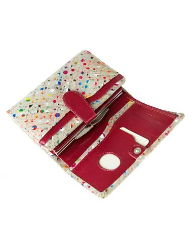 Skórzany portfel damski Suzy -...