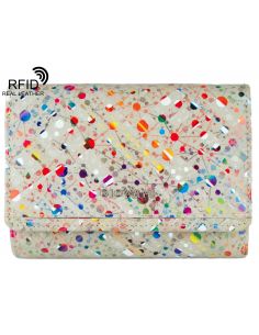 Skórzany portfel damski...