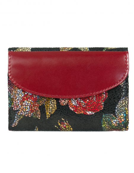 Skórzany mały portfel Wenda...