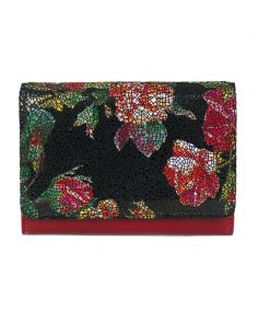 Skórzany portfel damski w...