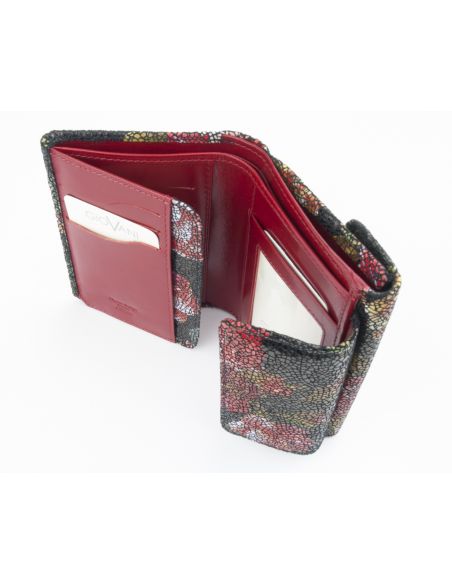 Skórzany portfel damski w...