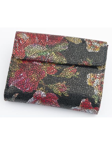 Skórzany portfel damski w...