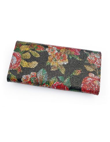 Skórzany duży portfel Tamara -...