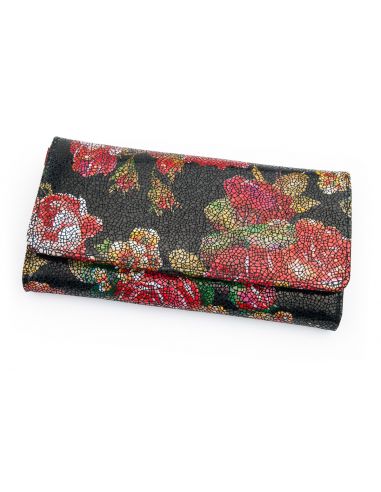 Skórzany duży portfel Tamara -...