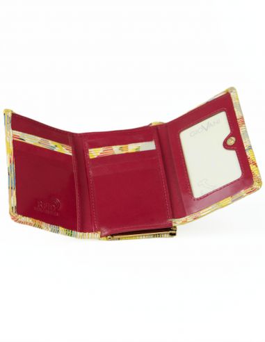 Skórzany portfel damski Domenica -...