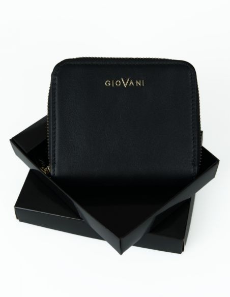 Skórzany portfel damski na...