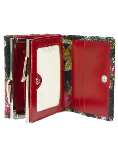 Skórzany portfel damski Sheila -...