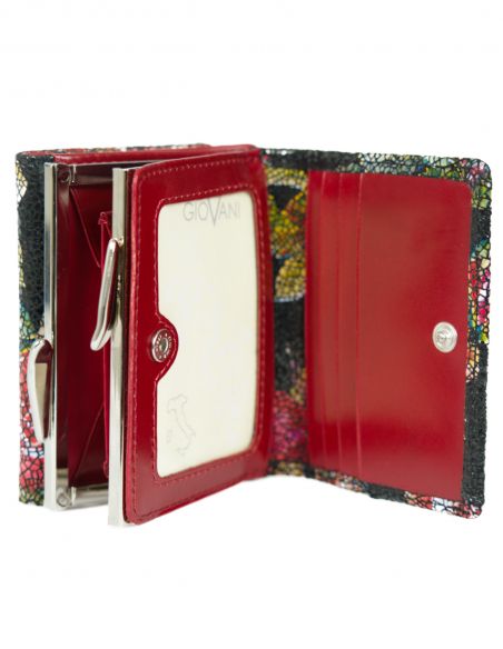 Skórzany portfel damski...