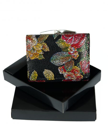 Skórzany portfel damski...