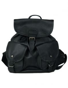 Skórzany plecak damski -...