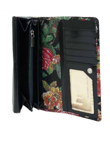 Skórzany portfel damski...