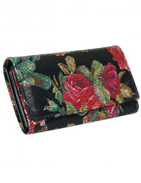 Skórzany portfel damski...