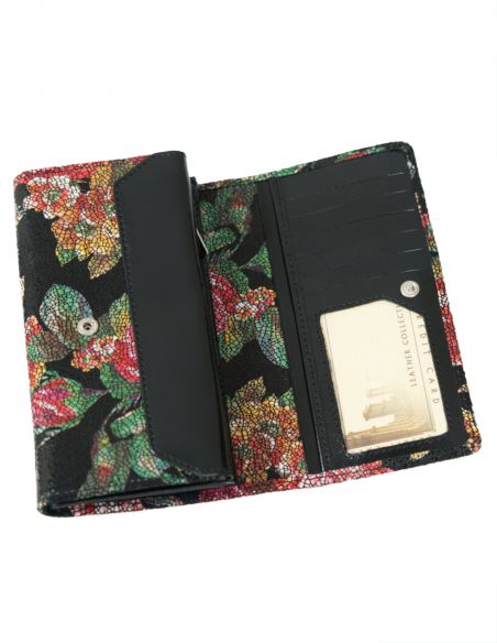 Skórzany portfel damski...