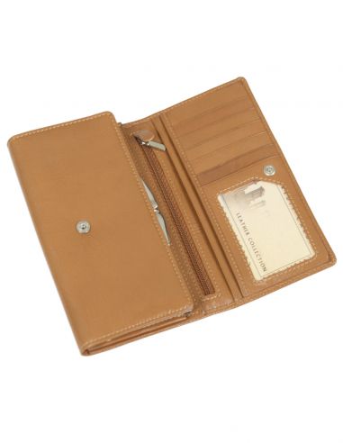 Skórzany portfel damski Samantha -...