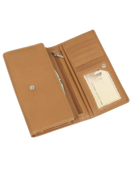 Skórzany portfel damski...