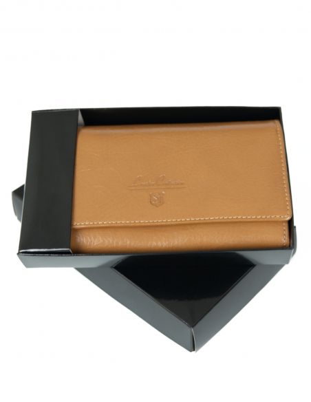 Skórzany portfel damski...