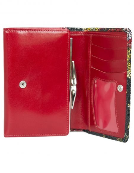 Skórzany portfel damski...