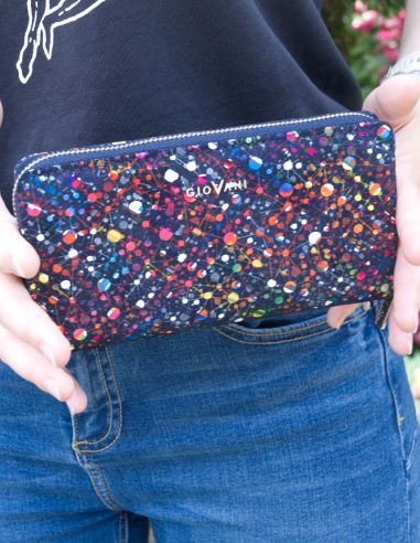 Skórzany duży portfel damski Martina...